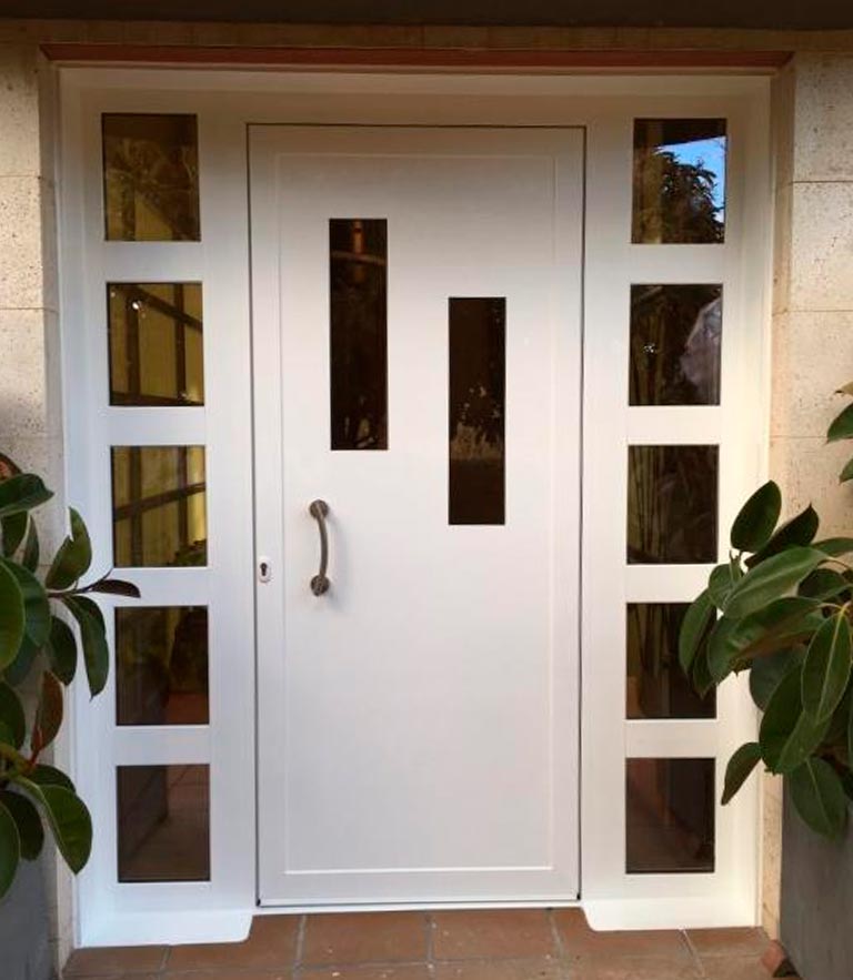 puertas aluminio exterior